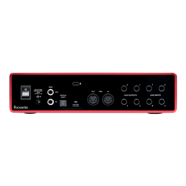 [오디오 인터페이스] Focusrite Scarlett 18i8 USB 3세대