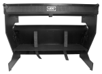 [디제이 테이블] UDG Ultimate Flight Case Portable Z-Style DJ Table Black Plus (Wheels) (U91072)