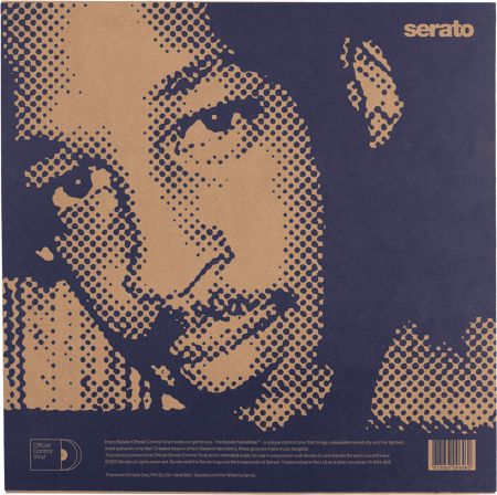 [12인치 세라토 바이닐] Serato Control Vinyl : Roc Raida In Memoriam Serato Edition (pair)