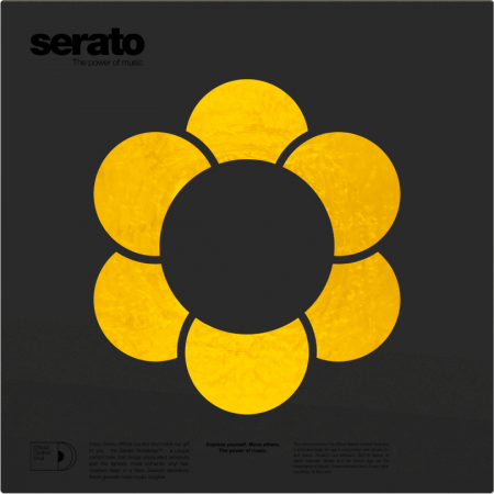 [12인치 세라토 바이닐] Serato Control Vinyl : Sacred Geometry ll - Conception (pair)