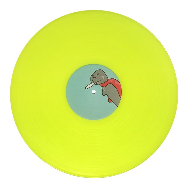 [12인치 배틀 바이닐] SUPER SEAL JAPAN EDITION (BLACK,Hi-Lighter Yellow)