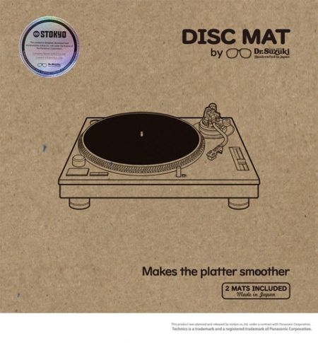 [12인치 디스크 매트] Dr. Suzuki × Technics Disc 12inch Mat Pair