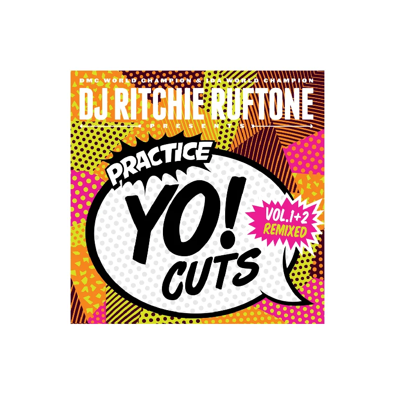 [7인치 배틀 바이닐] Practice Yo! Cuts Vol.1 & 2 Remixed (coloured vinyl 7")