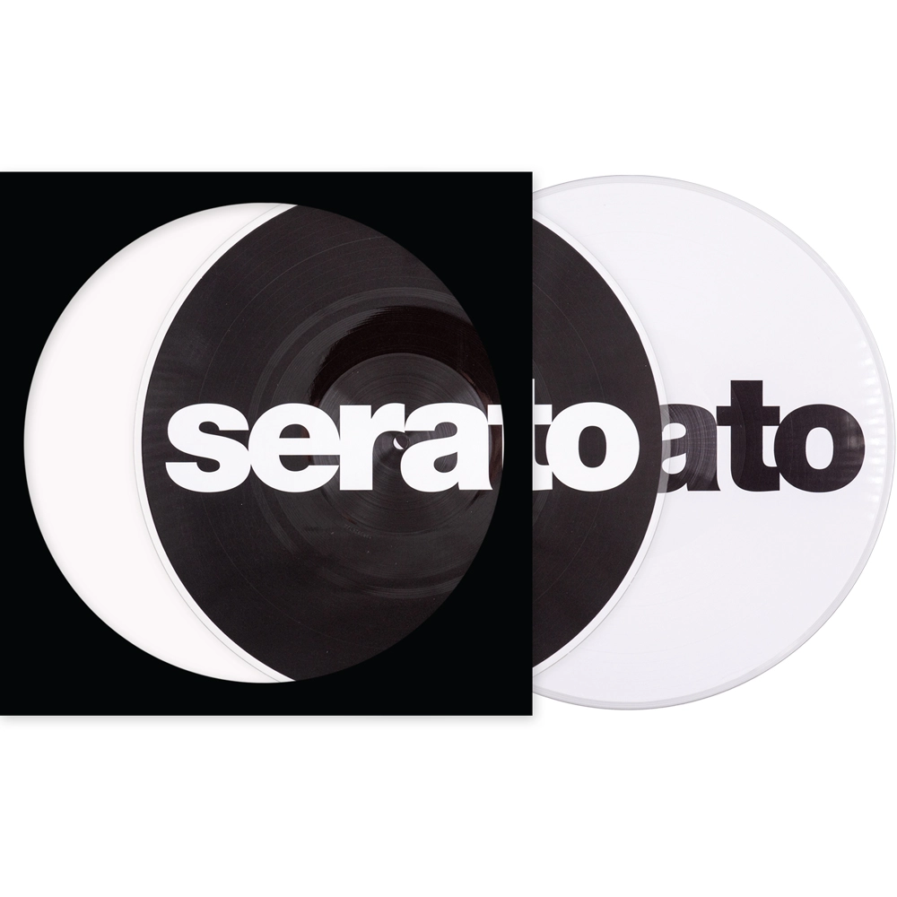 [12인치 세라토 바이닐] Serato Logo Picture Disc Timecode Vinyl (Pair)