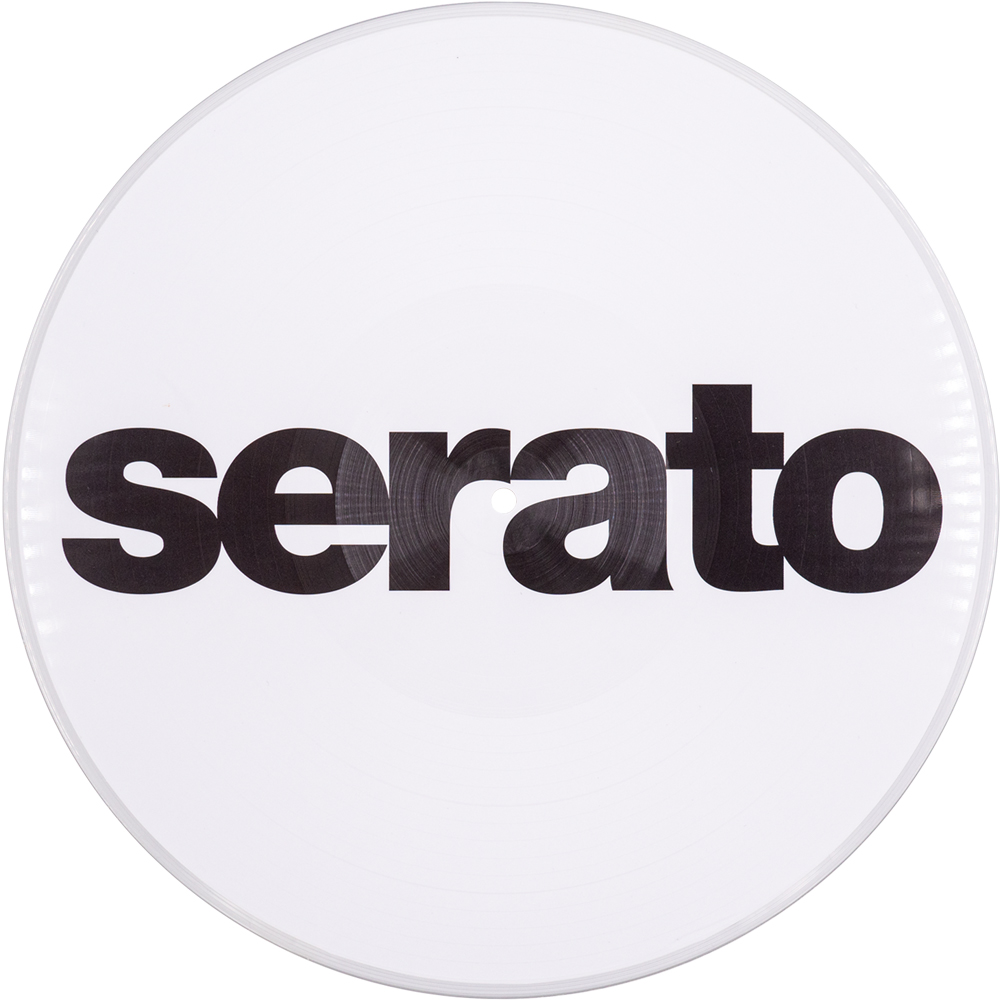 [12인치 세라토 바이닐] Serato Logo Picture Disc Timecode Vinyl (Pair)