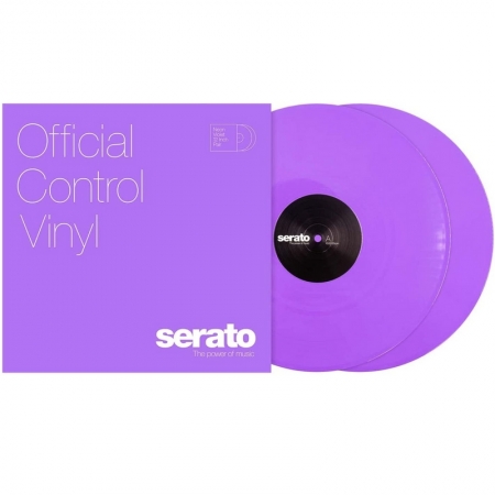 [12인치 세라토 바이닐]  Serato Performance Series Control Vinyl Limited edition Neon Violet (Pair)