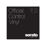 [7인치 세라토 바이닐]  Serato Performance Series BLACK (Pair)