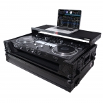 [플라이트 케이스] Prox Fits Pioneer DJ DDJ-REV7 Case Black On Black (W) / Laptop Shelf & Wheels