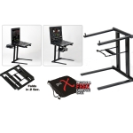 [랩탑 스탠드] Prox Portable Laptop stand, Includes Shelf and Free Bag (Black)