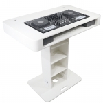 [디제이테이블]Prox DJ Control In White, w/2 Flight casefits XDJ-XZ, DDJ-1000, DDJ-SX3, Rane ONE