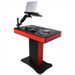 [디제이테이블]Prox DJ Control In Red, w/2 Flight casefits XDJ-XZ, DDJ-1000, DDJ-SX3, Rane ONE