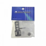 [헤드쉘] Omnitronic Universal DJ Cartridge Headshell With Weights (black)