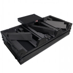 [플라이트 케이스]Prox Fits 2X CDJ-3000 CD and DJM-900NXS2 Mixer W/Wheels & Laptop Shelf (Black on Black)