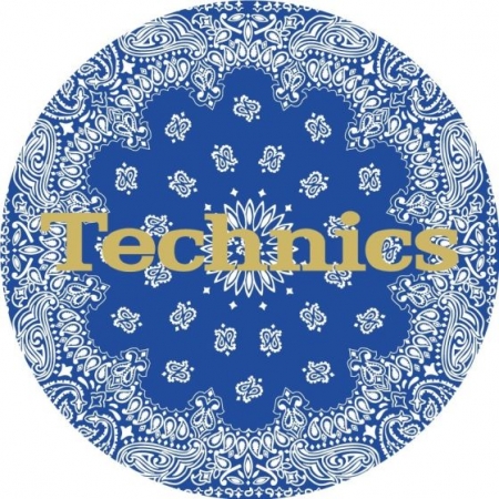 [12인치 슬립매트] Technics 12" Bandana Slipmat Pair