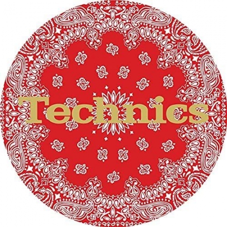 [12인치 슬립매트] Technics 12" Bandana Slipmat Pair