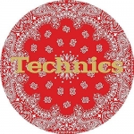 [12인치 슬립매트] Technics 12" Bandana Slipmat Pair