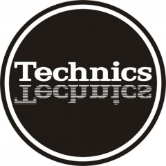 [12인치 슬립매트] Technics 12" Mirror Slipmat Pair