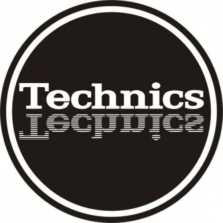 [12인치 슬립매트] Technics 12" Mirror Slipmat Pair