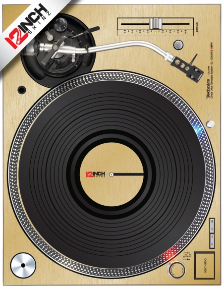 [장비 스킨] Technics 1200 Adhesive Skinz (Pair)