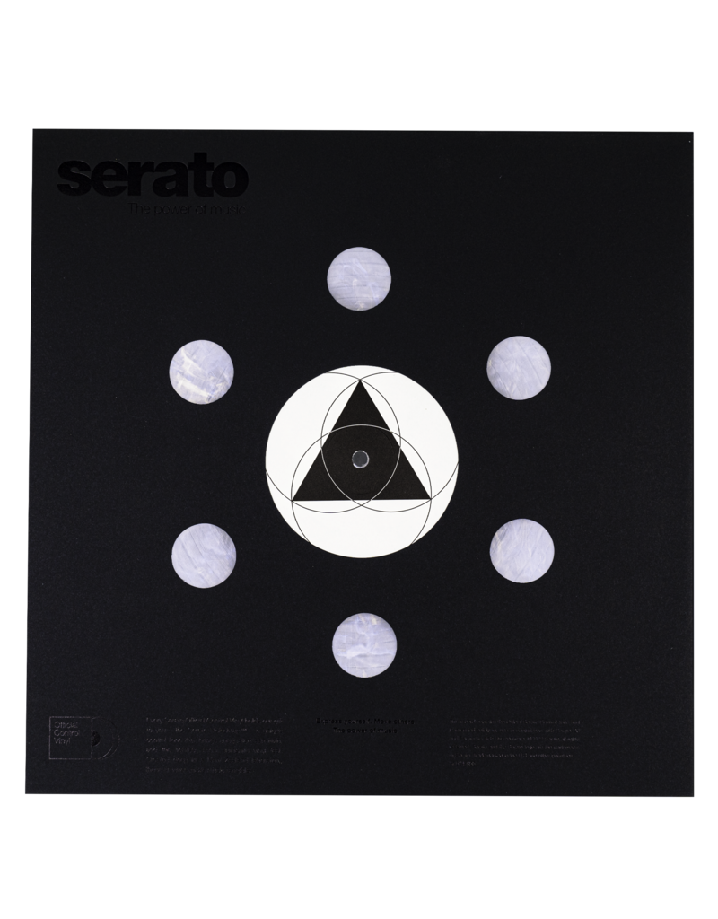 [12인치 세라토 바이닐] Serato Control Vinyl : Sacred Geometry IV – ‘Foundations’ Control Vinyl