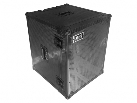 [플라이트 케이스] UDG Ultimate Flight Case 4 CDJ/ Mixer Black Plus (Trolley & Spinner Wheels)