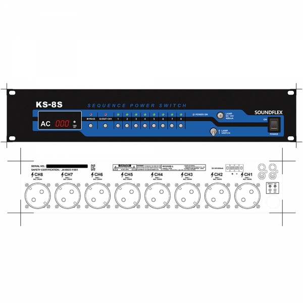 [순차전원기] SOUNDFLEX KS-8S