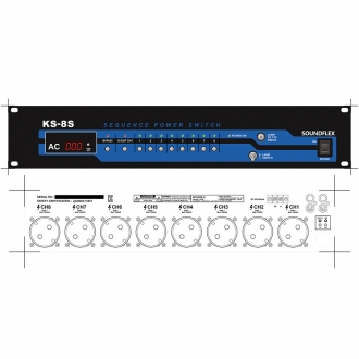 [순차전원기] SOUNDFLEX KS-8S