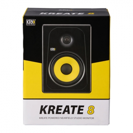 [모니터 스피커] KRK KREATE 8 크리에이트8 8인치 블루투스 모니터 스피커 1통(Single)