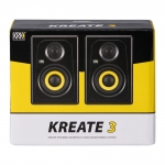 [모니터 스피커] KRK KREATE 3 크리에이트3 3.5인치 블루투스 모니터 스피커 1조 (Pair)