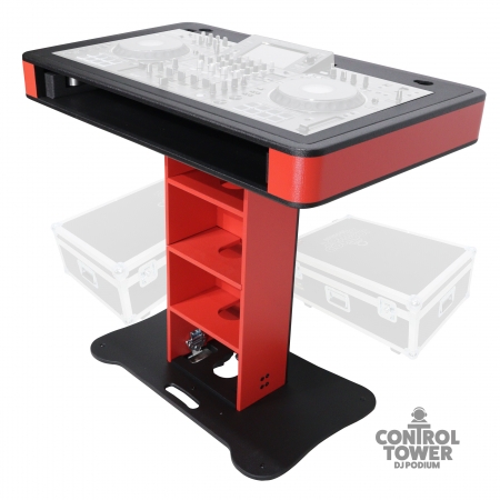 [2025 Winter Sale]Prox DJ Control In Red, w/2 Flight casefits XDJ-XZ, DDJ-1000, DDJ-SX3, Rane ONE