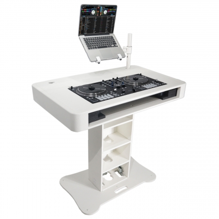 [2025 Winter Sale]Prox DJ Control In White, w/2 Flight casefits XDJ-XZ, DDJ-1000, DDJ-SX3, Rane ONE