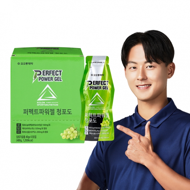 (NEW) 퍼펙트파워젤 청포도 12PO