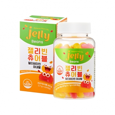 젤리빈 멀티비타민 120EA 1+1 (수량 한정)
