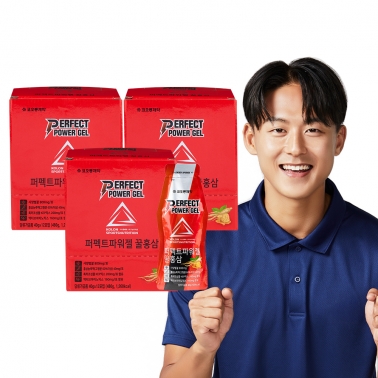 (NEW) 퍼펙트파워젤 꿀홍삼 12PO x3 (36PO)