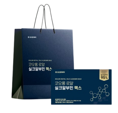 코오롱 로얄 실크알부민 맥스 20ml 30EA