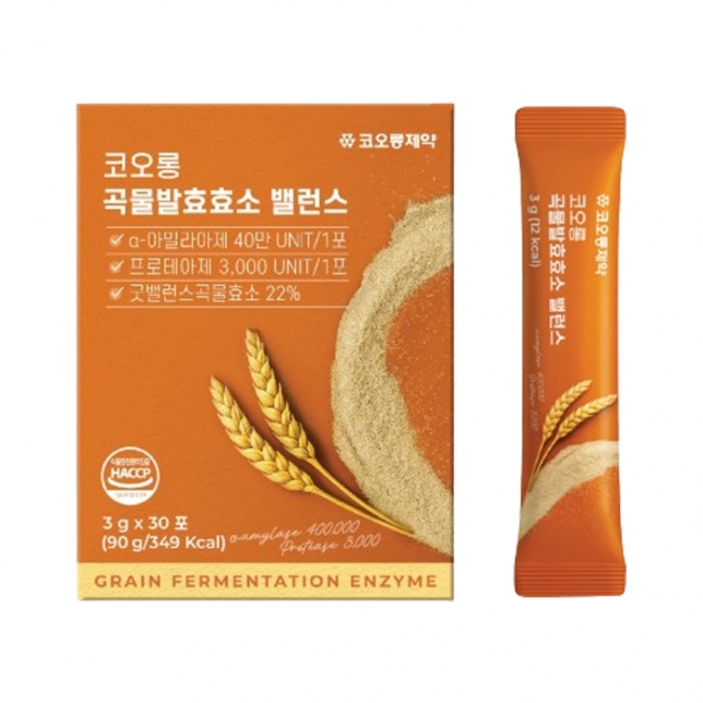 코오롱 곡물발효효소 밸런스 3g 30PO