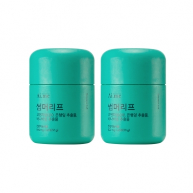 썸머리프 60정 (코엔자임Q10/바나바잎) x2개 (60일분)