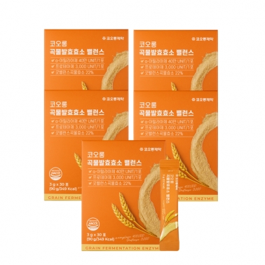 코오롱 곡물발효효소 밸런스 3g x5개 (150PO)