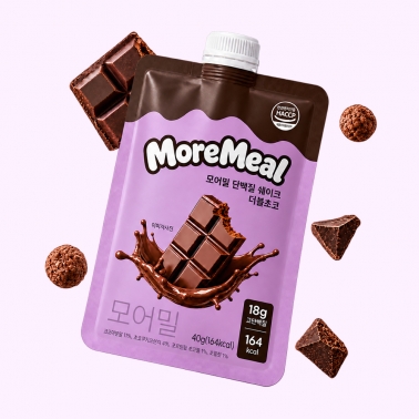 모어밀 단백질 쉐이크 리얼초코 40g*7포