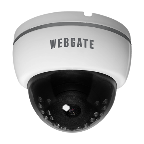 [웹게이트] NK5100D-IR24-F3.6 / 5MP AI 네트워크 돔카메라 / 고정초점 3.6mm / IR거리30M