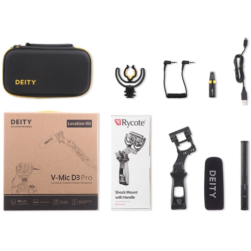 DEITY 데이티 V-Mic D3 Pro Location Kit / 유튜브마이크,방송용마이크