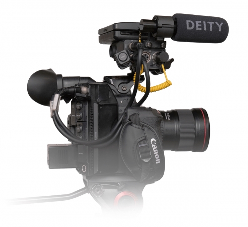 DEITY 데이티 V-Link 3.5mm TRS to 3-Pin XLR 팬텀 파워 컨버터 케이블