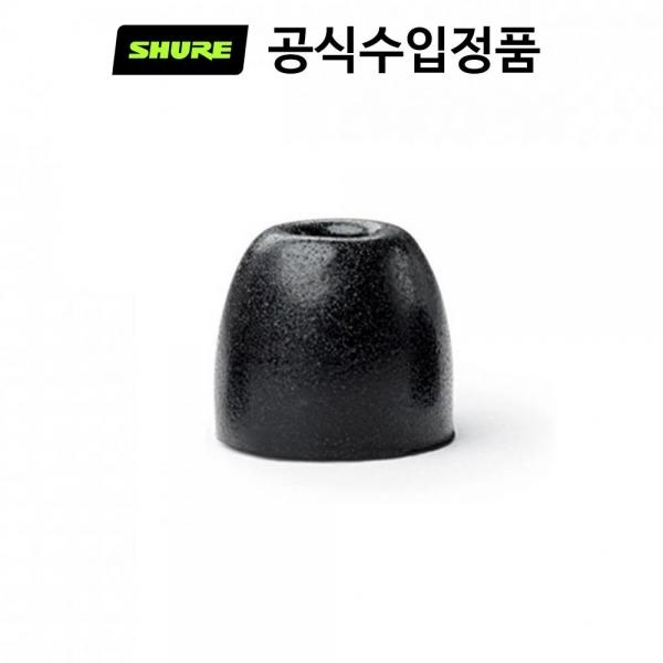 슈어 이어폰 블랙 폼 슬리브 미디움 EABKF1 size M [국내정품]