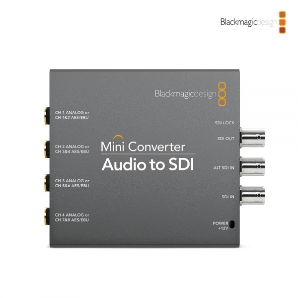 블랙매직디자인 미니 컨버터 Audio to SDI