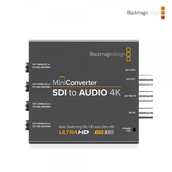 블랙매직디자인 미니 컨버터 SDI to Audio 4K