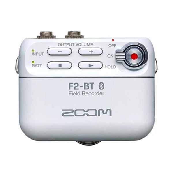 ZOOM 줌 F2BT 블루투스 필드 레코더+라발리에 핀 마이크(블랙, 화이트)