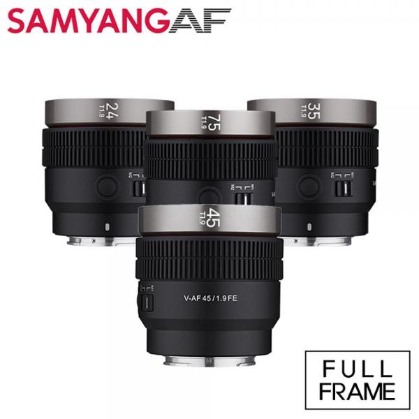 삼양옵티스 V-AF 24mm 35mm 45mm 75mm T1.9 소니FE용