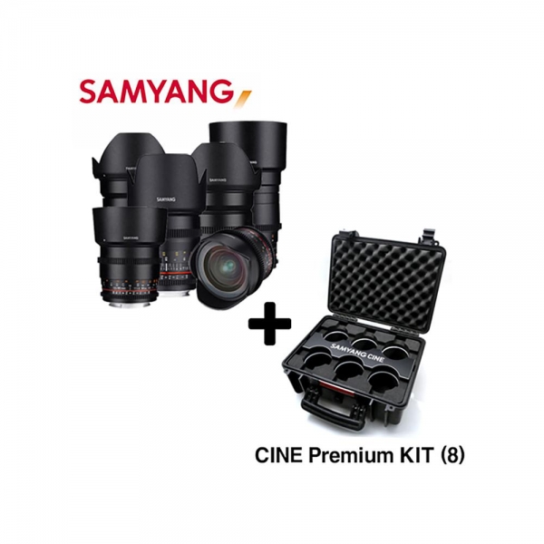 삼양옵티스 VDSLR CINE 16mm/24mm/35mm/50mm/85mm/135mm PREMIUM KIT (8) 영상렌즈