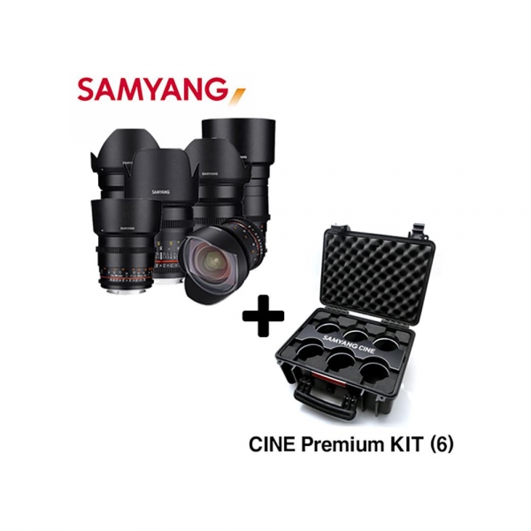 삼양옵티스 VDSLR CINE 14mm/24mm/35mm/50mm/85mm/135mm PREMIUM KIT (6) 영상렌즈