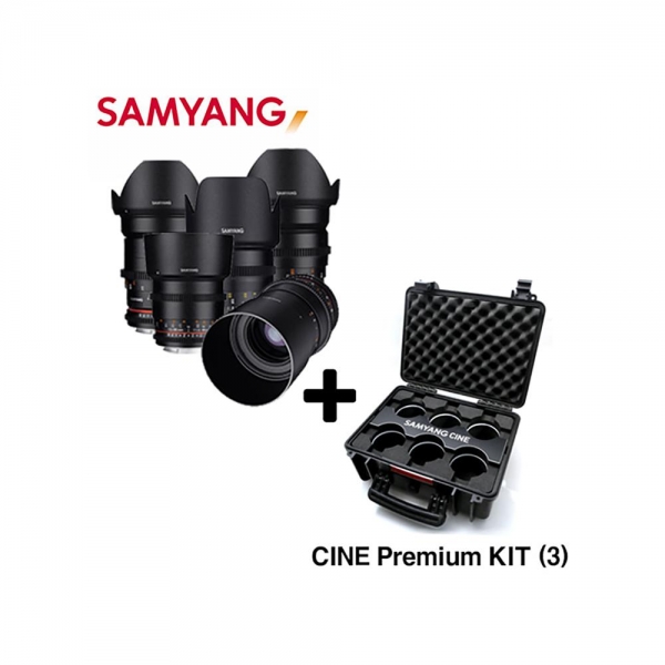 삼양옵티스 VDSLE CINE 24mm/35mm/50mm/85mm/100mm PREMIUM KIT (3) 영상렌즈